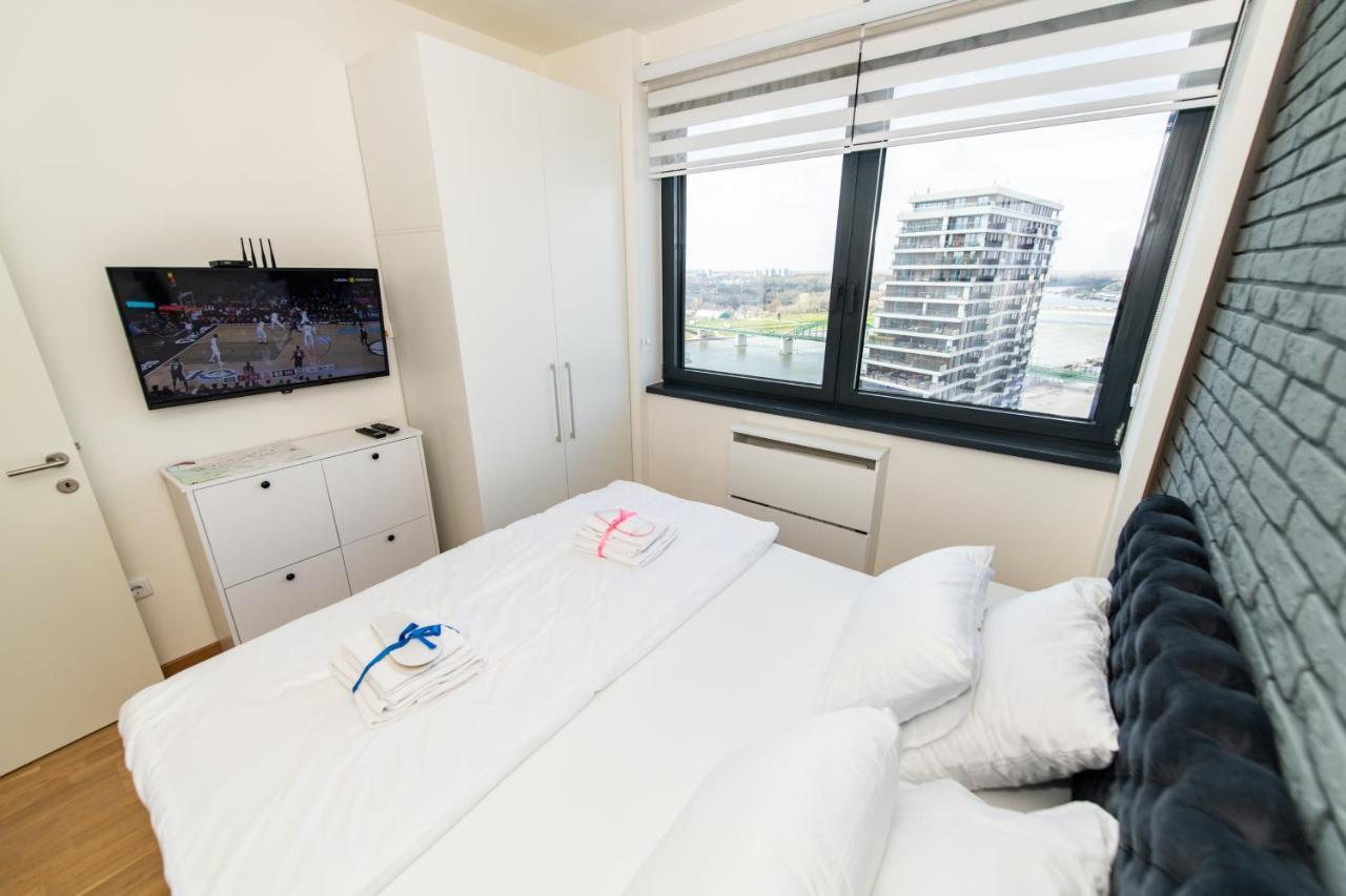 Apartamento Modern Luxury In Belgrade Waterfront With Views Exterior foto