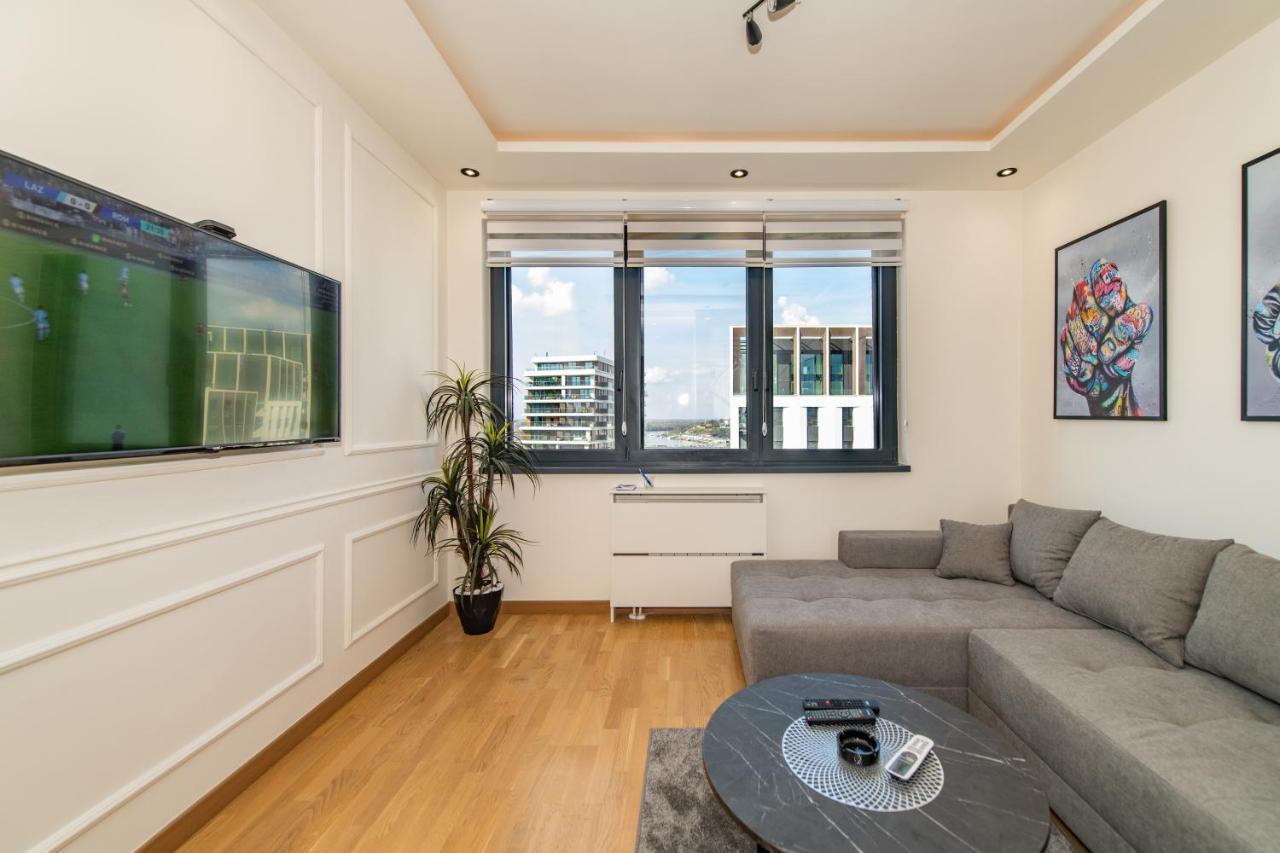 Apartamento Modern Luxury In Belgrade Waterfront With Views Exterior foto