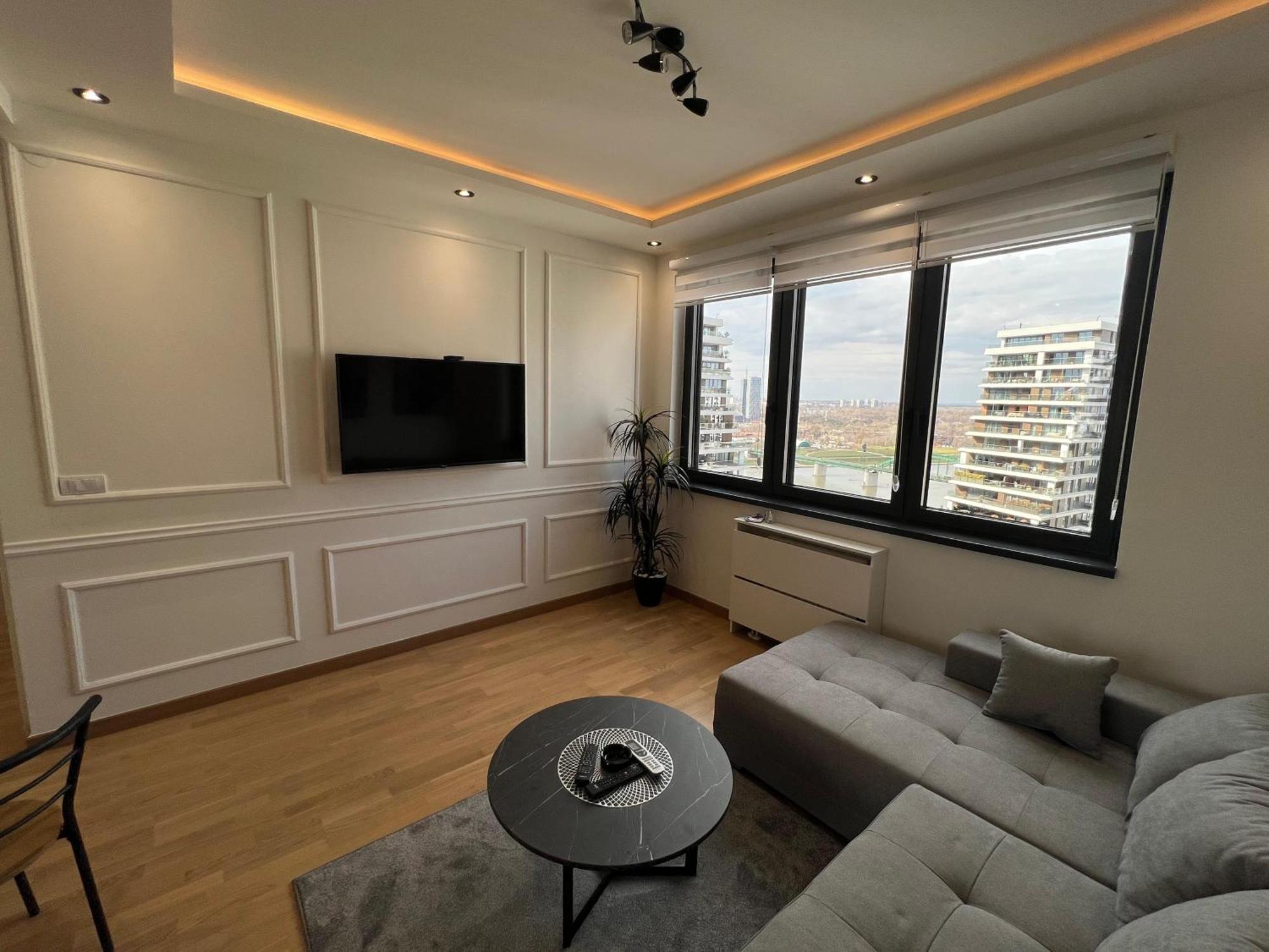 Apartamento Modern Luxury In Belgrade Waterfront With Views Exterior foto