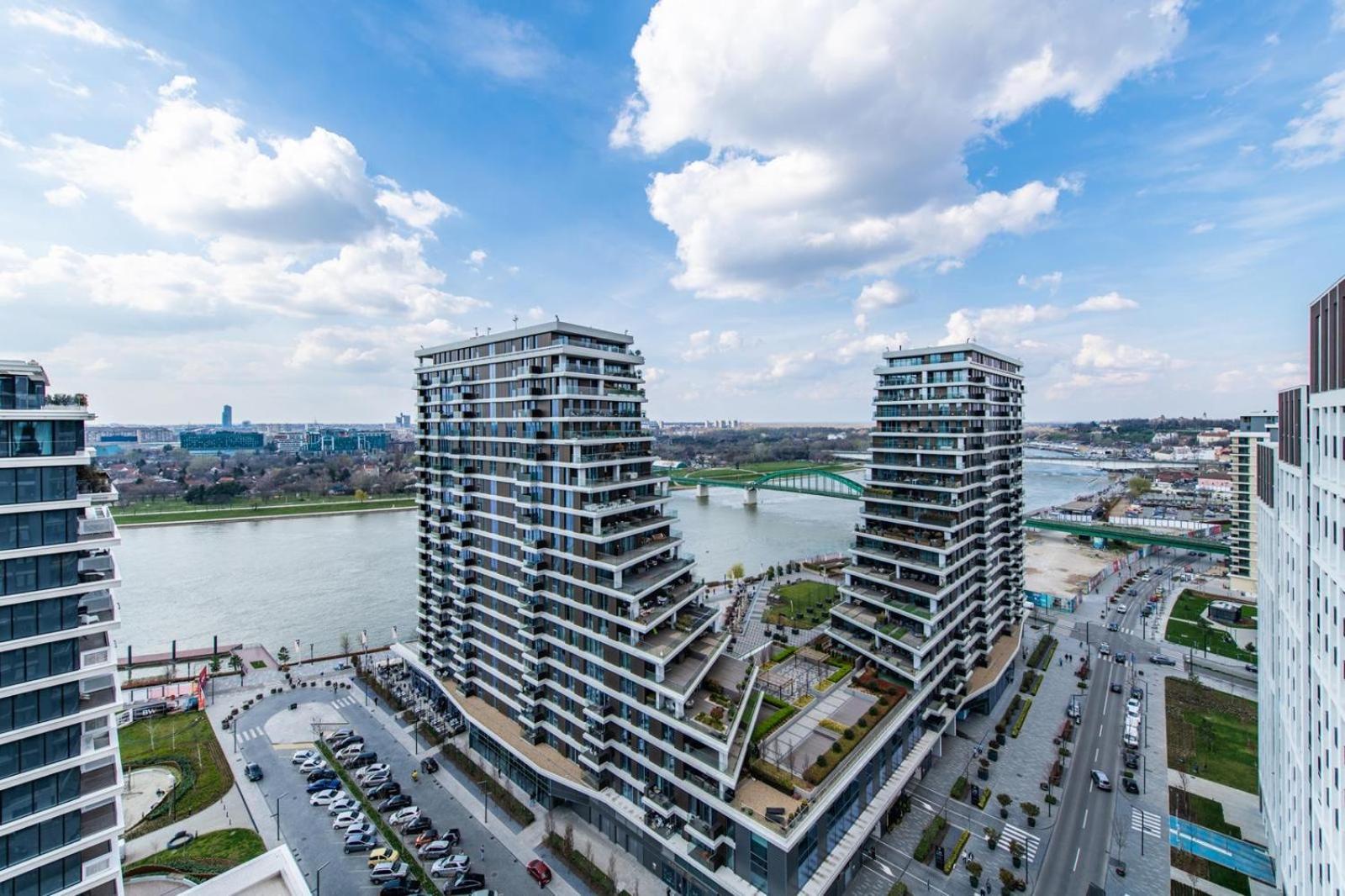 Apartamento Modern Luxury In Belgrade Waterfront With Views Exterior foto